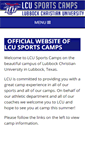 Mobile Screenshot of lcusportscamps.com